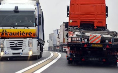 Les conducteurs routiers français demandent la hausse des salaires