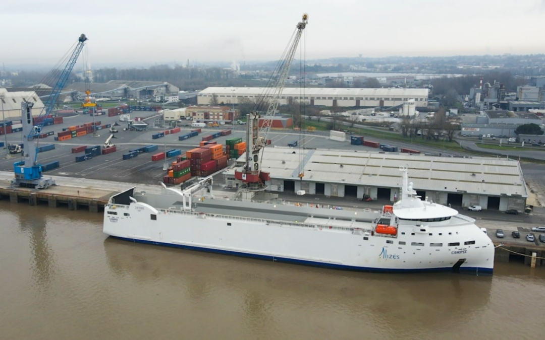 Shipping: first successful transatlantic crossing for the Canopée wind-powered cargo ship