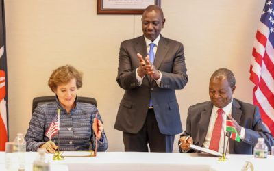 Kenya : un accord à 60 millions $ signé avec la MCC pour 4 projets de transport urbain à Nairobi