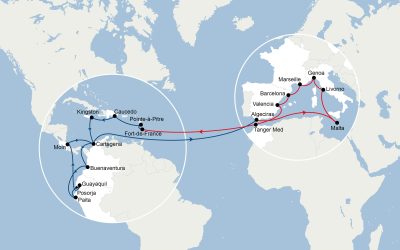 CMA CGM améliore son service MEDCARIBE reliant la Méditerranée aux Caraïbes & au nord-ouest de l’Amérique du Sud