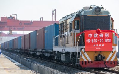 L’essor des services de trains de fret Chine-Europe en 2024 est un exemple de coopération plus étroite 