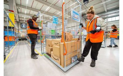 Amazon sets up shop on the former Usinor wasteland, 100,000 m2 of warehouses, hundreds of jobs created