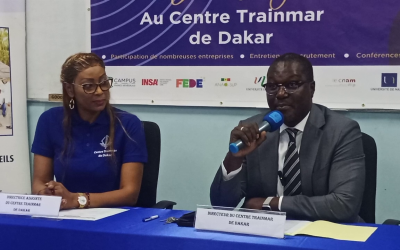 JOB'S DAY AT DAKAR'S TRAINMAR CENTER: The importance of school-business relations and self-employment prospects at the heart of discussions