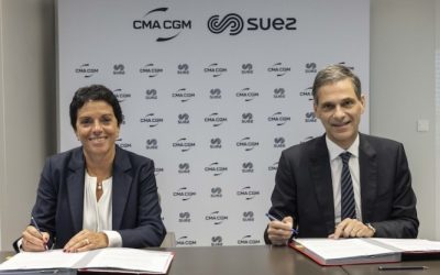 CMA CGM et Suez s’engagent sur la production de biométhane à grande échelle pour le transport maritime